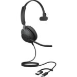 Jabra Evolve2 40 USB-C/A MS Mono Auricular