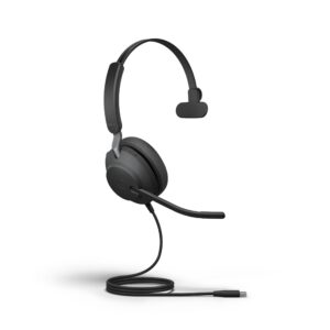 Jabra Evolve2 40 UC Mono with USB C Cord LB scaled 1