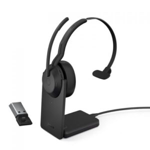 Jabra Evolve2 55 MS Mono Link 380 USB-A con base de carga
