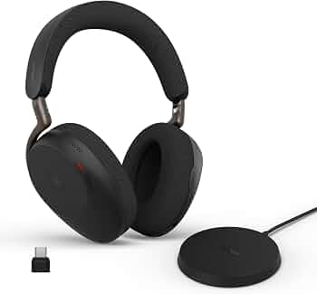 Jabra Evolve3 85 MS USB-C Con Base de carga 1 Jabra Evolve3 85 MS USB-C Con Base de carga